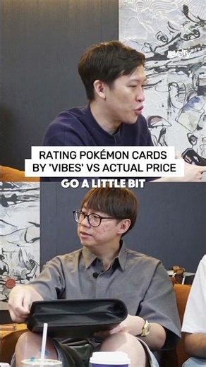 Guessing Pokémon card prices by vibes only 💀
