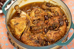 Moroccan Chicken Tagine without a Tagine