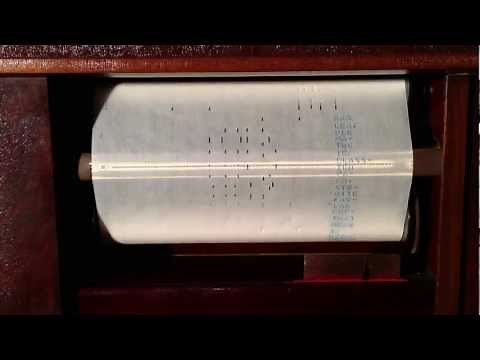 "Maple Leaf Rag" On A 1911 Fuehr & Stemmer Player Piano