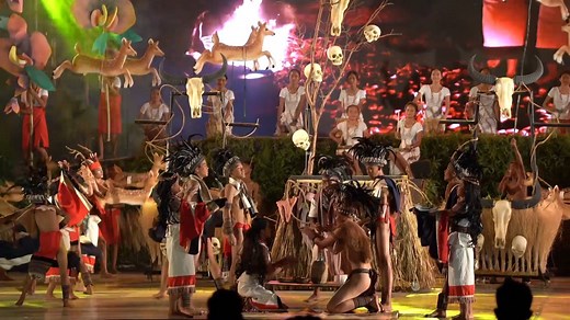 Nueva Era’s rendition of the Tadek Festival on the “Tan-ok” stage portrays the courage and bravery of Tingguian men, and the value of healing rituals in their community. The people of Nueva Era are known in Ilocos Norte to be deeply-rooted in their unique traditions that make every area and chapter of their lives. #TanOk2019 #Bicentennial #IN201 #NuevaEra #IlocosNorte #TadekFestival | Tan-ok ni Ilocano Festival of Festivals