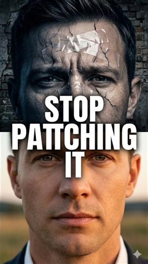 Stop Patching Your Life #healing #selfgrowth