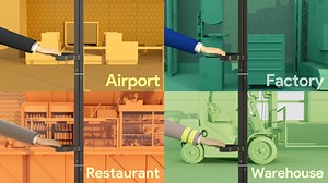 AMiS Pole-Based Cart: Elevating Service Mobility in Seamless Scenarios