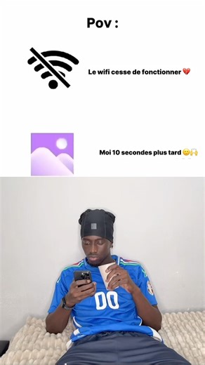 Quand le Wi-Fi cesse de fonctionner 😂 #humour #shorts #pourtoi #france