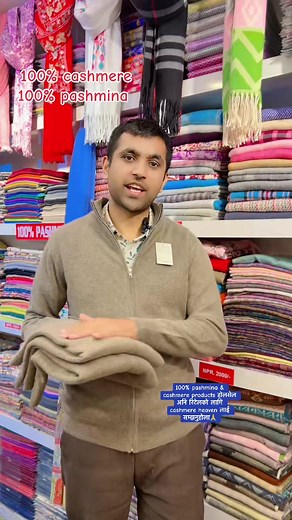 Unisex 100% Cashmere Full Zip Turtle Neck Sweater