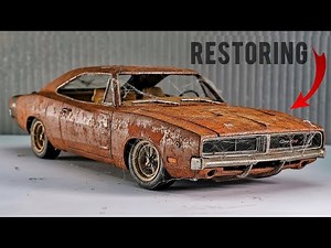 Restoring the Legendary 1969 Dodge Charger! Full Model Car Restoration