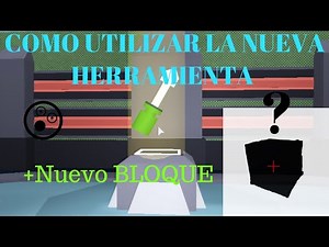 COMO UTILIZAR LA 😲[NUEVA HERRAMIENTA]😲 EN BUILD A BOAT FOR TREASURE👈