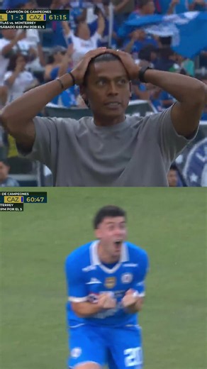 🤩 ¡Ayayayay alguien pare a Cruz Azul! 🚂🥵💙 Toluca y Cruz Azul, por la gloria absoluta de la Liga MX en el #CampeonDeCampeones 👑💥⚽💥👑 AHORA POR: 🇲🇽 Canal 5, ViX y TUDN 🇺🇸 Univision, ViX y TUDN