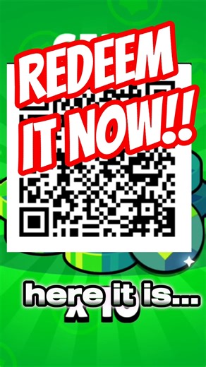 Scan the Qr code Before it's gone✨️✨️😱 #BrawlStars #DragonsAndFaeries #GiftedBySupercell