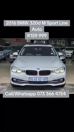-186 000km -Leather -Diesel -Automatic -Full service history available #bmw320 #bmwf30 #bmw #bankrepossessedcars #carsofsouthafrica