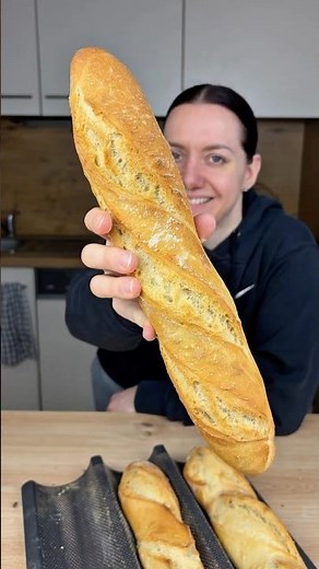 Crispy spelt baguette 🥖