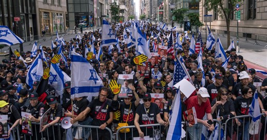 Crowd of 60,000 marched through NYC for Israel Day on Fifth Parade, organizers say. See photos