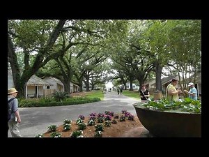 USA New Orleans historische Oak Alley Plantage - Historical Louisiana Oak Alley Plantation