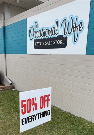 50% Off at our Estate Sale Store! Friday-Sunday, 1/2-1/4! ⭐️ 5727 Jefferson Hwy. Elmwood, LA 70123 ⭐️ Monday-Saturday 9am-5pm and ⭐️ Sunday 12pm-4pm For pricing and availability, please call our store at 504-481-7006