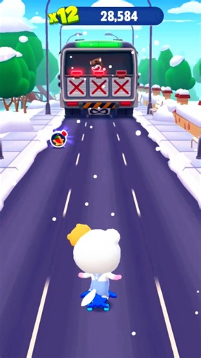 New Outfit! Poler Bear Angela vs Boss Battel 💖 #shorts #talkingtomgoldrun_1