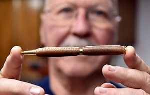 For retired teacher Richard Muise, the pen is plenty mighty