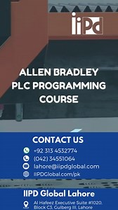 Master Allen Bradley PLC Programming with IIPD Global Lahore! 🚀 Looking to advance your skills in industrial automation? Join our Allen Bradley PLC Programming Course at IIPD Global Lahore and get hands-on training with Studio 5000. Learn from expert trainers and build job-ready skills to boost your career. 🌟 ✅ Real-world projects ✅ Expert guidance ✅ Flexible schedule with weekend classes ✅ Limited slots available! Enroll today to start your journey in automation and unlock career opportunitie