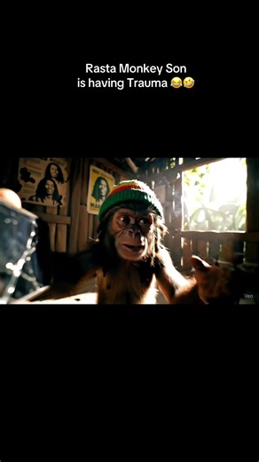 Rasta Monkey Son Faces Trauma - A Heartfelt Moment