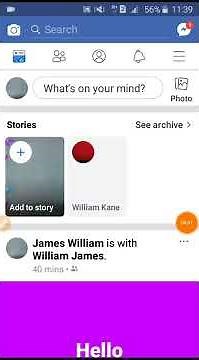 How to change facebook post background color