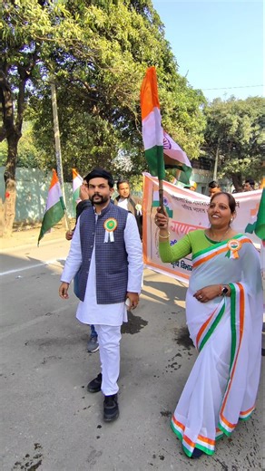Hitesh Chaudhary Kailey on Instagram: "77th Republic Day in Amroha 🇮🇳 . . . #26january #republicday #hiteshchaudhary #trending #womenfarmers"