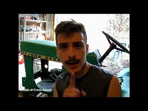 John Deere 110 Engine Swap Pt #1