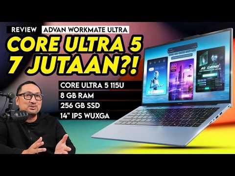 An Intel Core Ultra Laptop for Under 8 Million Rupiah?! ADVAN Workmate Ultra Review