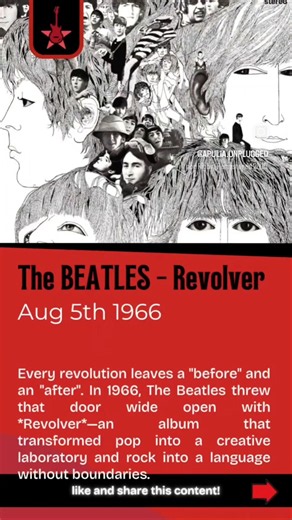 THE BEATLES – Revolver (1966) 🎸#TheBeatles #Revolver #ClassicRock #RockHistory #MusicLegends