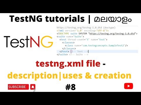 testng.xml file- Description, Uses and Creation in Eclipse IDE | TestNG Tutorials for Beginners | #8
