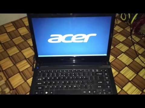 Acer Aspire 4752G Stuck bios