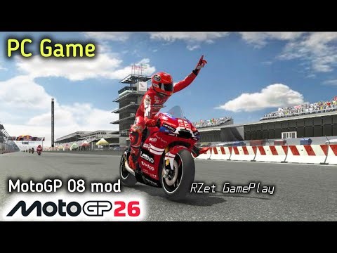 MotoGP 08 mod 2026 - Marc Marquez Gameplay USGP