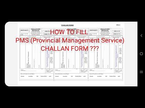 PMS 2022: How to Fill Challan Form? || PPSC Fee 1000 for PMS #pms2022 #ppscchallanform