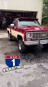 What works like a Chevy Truck? NOTHIN!! Remember USA1 Industries for your all 73-87 Square body truck needs. 🔗 in bio. Credit to @1976_chevy_k10 very nice truck!! | USA1 Industries Chevy & GMC Square Body Truck Parts