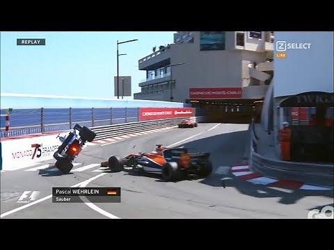 Top 10 F1 crashes of the 2017 season