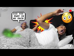 FARTING IN MY SLEEP PRANK ON GIRLFRIEND!!! (Must see