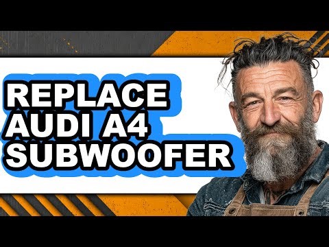 How to Replace Audi A4 Subwoofer (updated)