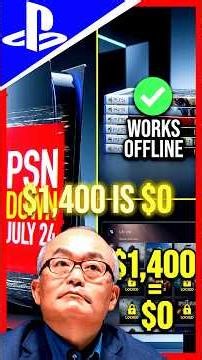 ⛔PSN Is Down - Your $1,400 Library Is $0 Right Now
