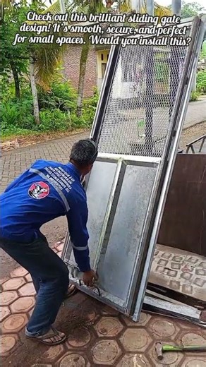 Amazing DIY Sliding Gate Design You Must See