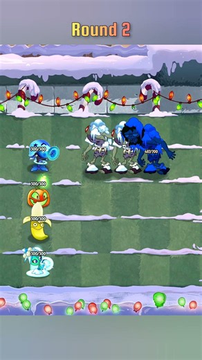 pvz2 all new plants vs three troglobite hunter Zombie hard challenge #mobilegame #plantsvszombies