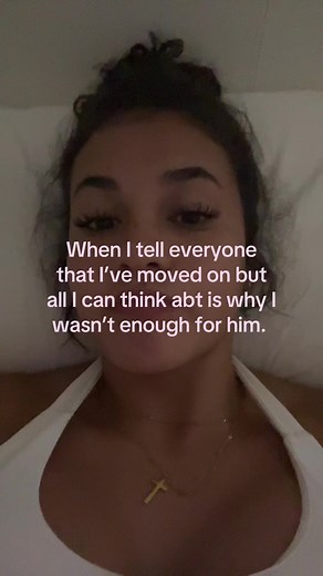 Why wasn’t I enough for you. #relatable #viral #fyp #him #notenough | when i tell everyone i moved on