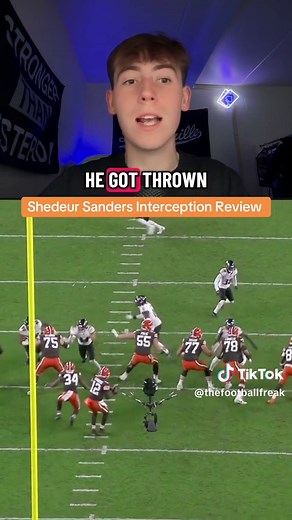 Shedeur Sanders Interception Review Analysis