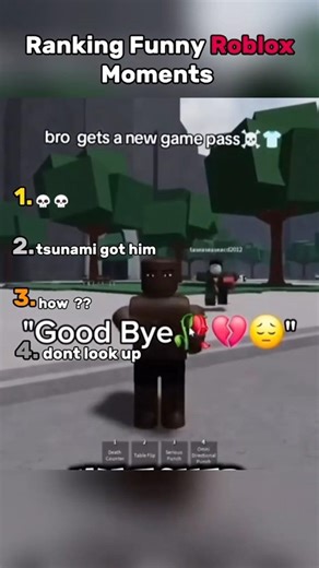 crazy Roblox chat physics 😭✌️