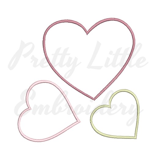 Heart Machine Embroidery Design - Etsy
