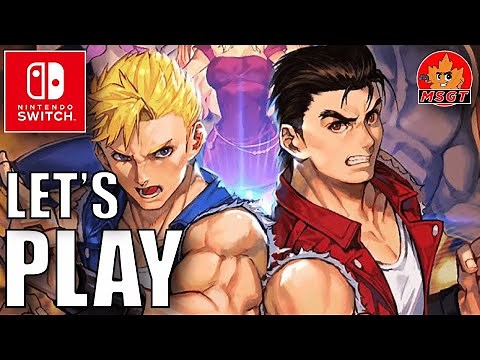 Let's Play DOUBLE DRAGON COLLECTION on Nintendo Switch Gameplay and Impressions