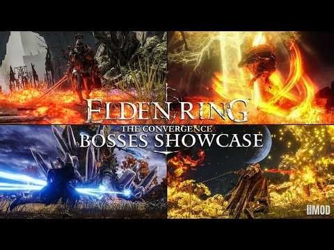 Elden Ring Convergence Mod - ALL Erdtree Waygate Bosses Showcase (Including DLC) v2.2.3A