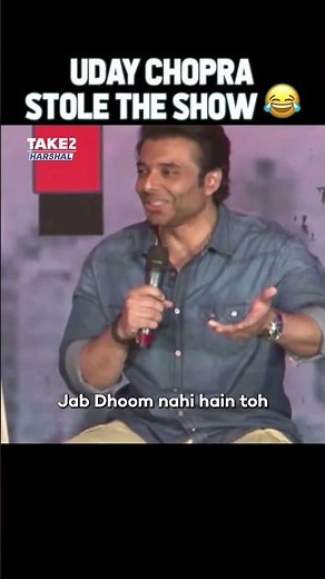 Uday Chopra Roasted Himself 😂 | #take2byharshal