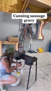 Sausage gravy! It is rebel canning. Your kitchen, your rules. #canningandpreserving #foodstorage #selfsufficient #selfsufficiency #homestead #urbanhomestead #canning #canningseason #recipe | Barefoot.mimosas