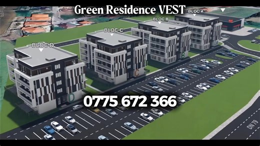 🏡 Green Residence Vest – Satu Mare în zona drumului Careiului Apartamente de la 44.900 € cu parcare inclusă 🤩 📱 0775 672 366 🔹 Apartamente cu 2 sau 3 camere 🔹 Compartimentări optimizate pentru confort și eficiență 🔹 Terase spațioase între 7 mp și 58 mp 🔹 O parcare inclusă la fiecare apartament Puncte forte: • Magazin Penny în incinta complexului • Peste 25% din suprafața complexului destinată spațiilor verzi, locurilor de joacă și zonelor de socializare 🌳 • Parc amenajat pentru căței 🐾�