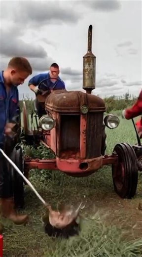 Rusty Tractor Full Restoration – 30 Year Old Tractor Made Like New! 🚜