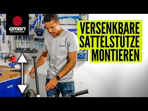 Wie man eine höhenverstellbare Sattelstütze montiert