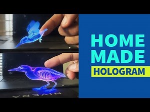 How to make a hologram projector at home #diy