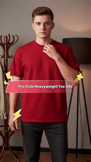 Pro Club Men's Heavyweight T-Shirts for Every Occasion